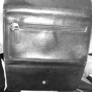 Authentic Chanel large wallet camellia and cc